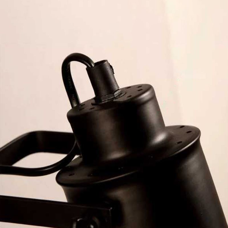 Industrial Style Iron Wall Mount Light Cylinder Shape Wall Lamp for Living Room