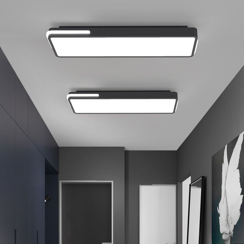 Soporte de montaje de iluminación de techo de soporte de montaje de descarga de luz de montaje en el techo de metal rectangular