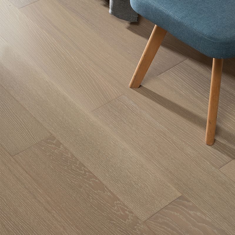 Click-Locking Hardwood Flooring Smooth Solid Hardwood Deck Tiles