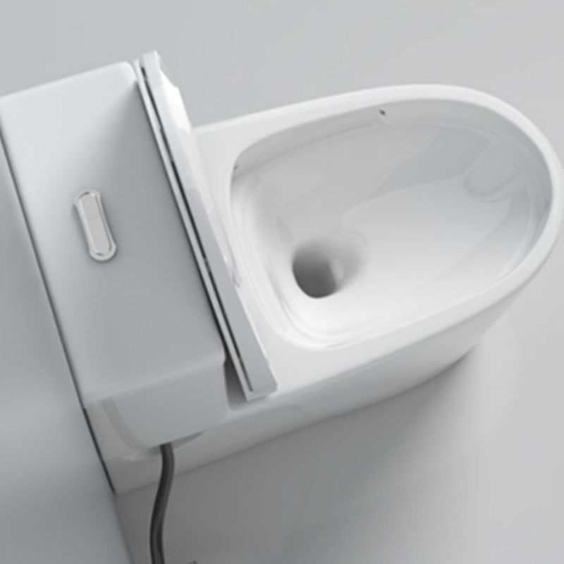 Modern Floor Mount Toilet Slow Close Seat Included Toilet Bowl for Washroom