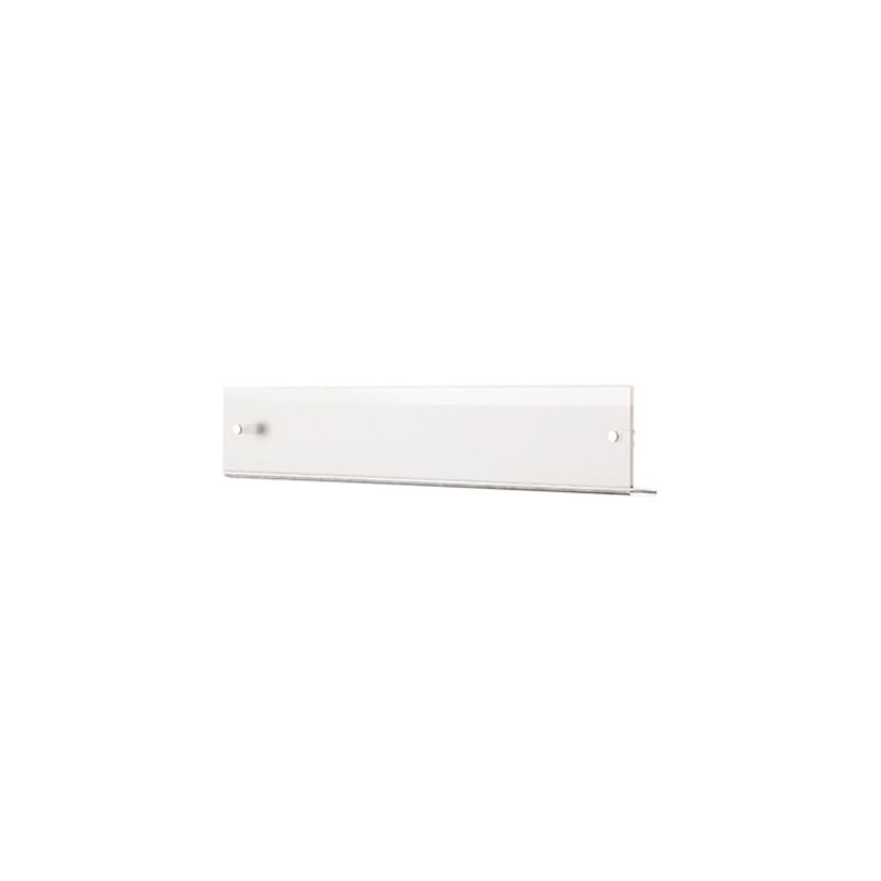 Modern Acrylic Floating Bookshelf 5.9" H Wall Mounted Bookcase