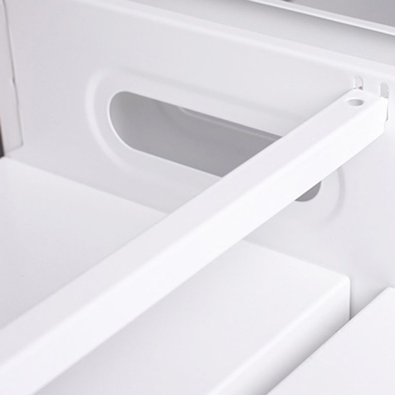 Standard Metal Bookshelf 5 Tiers Contemporary Bookcase for Home Office 78.7"H