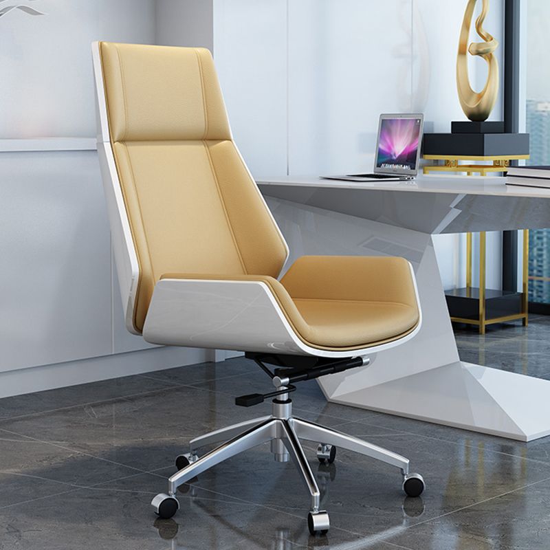 Metal Frame Modern Office Chair Executive Ergonomic Desk Chair