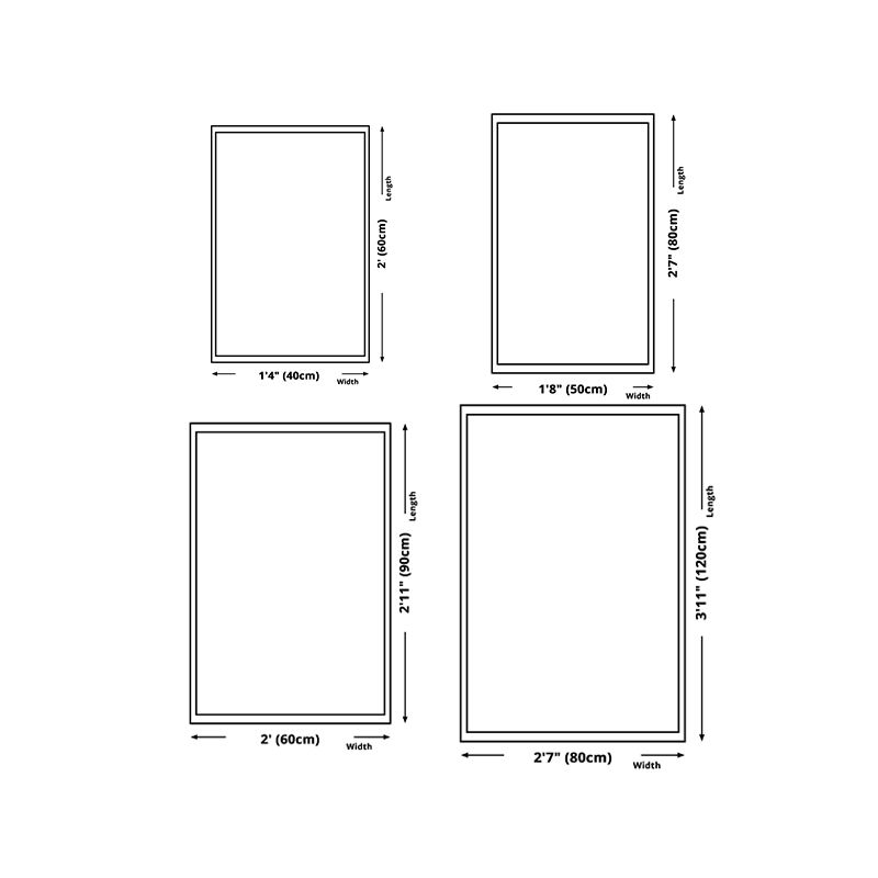 Simplicity Plaid Area Rug Polyester Carpet Non-Slip Backing Rug for Home Decoration