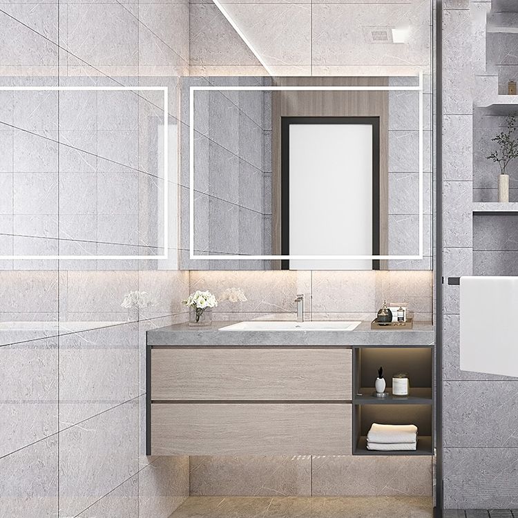 Rectangular Fire Resistant Tile PVC Singular Peel & Stick Tile for Backsplash Wall