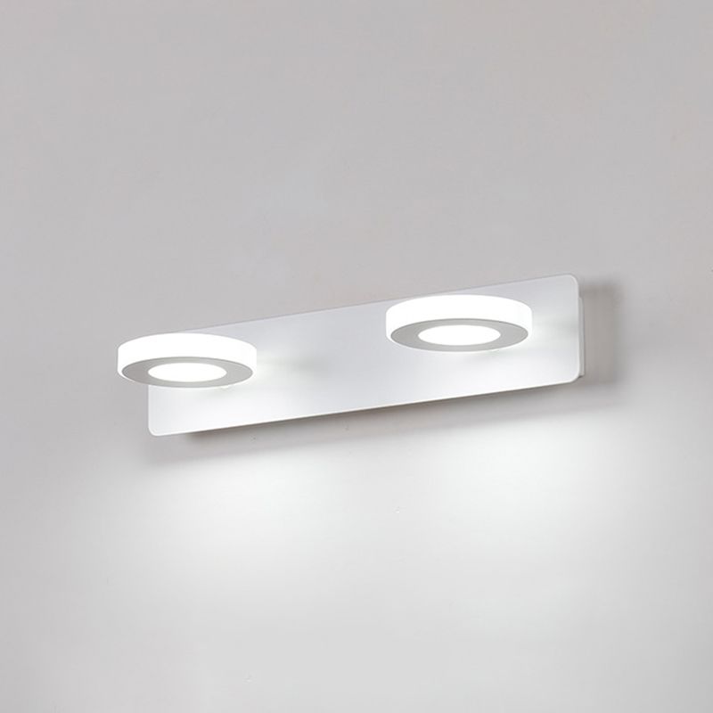 Lampada specchio per trucco moderna semplice lampada da parete rotabile per bagno bagno