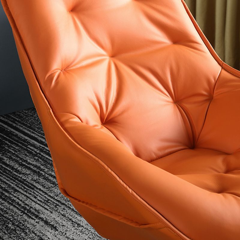 Faux Leather Chair 29.1" L x31.4W x33.4"H Arms Included Chair