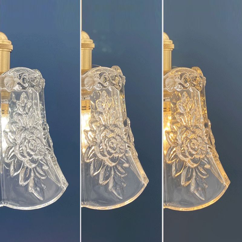 Pendante de style minimalisme moderne Shade en verre de verre pendante pour la barre de chevet