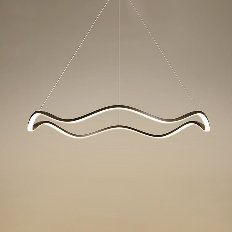 Metalen cirkel plafond hanger Noordse moderne 1-licht plafondverlichting armaturen