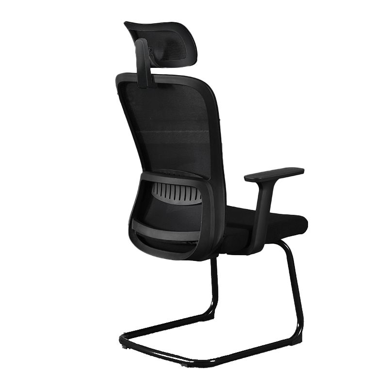 Modern & Contemporary Desk Chair No Wheels Mid Back Home Office Chair