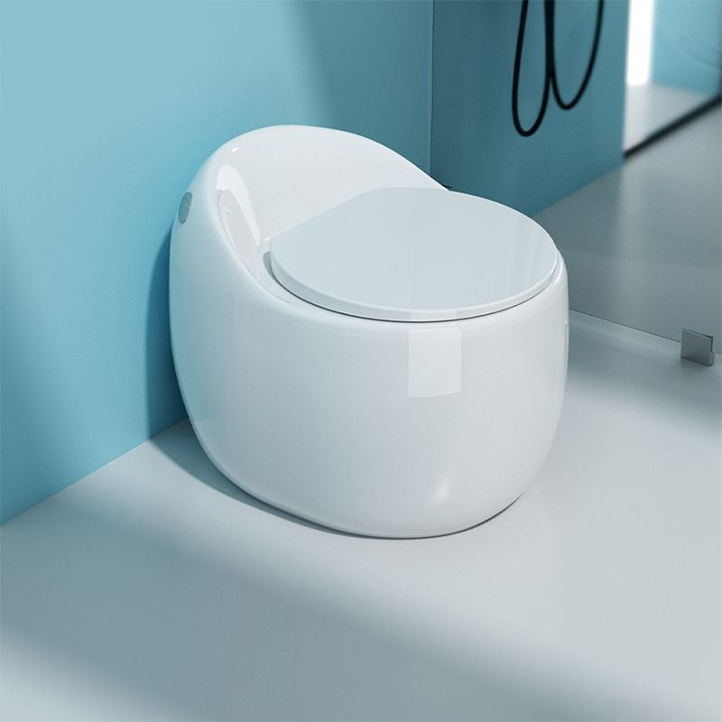 Modern Ceramic Flush Toilet Floor Mounted Urine Toilet with Seat for Bathroom