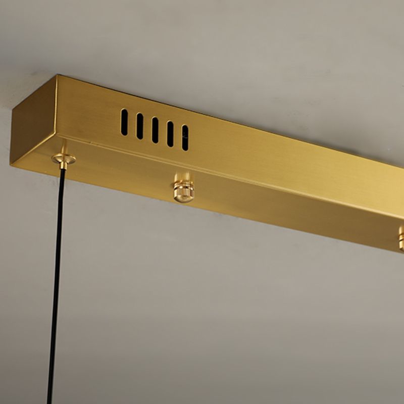 Circle Shape Island Lights Modern Style Metal 5-Light Island Lighting