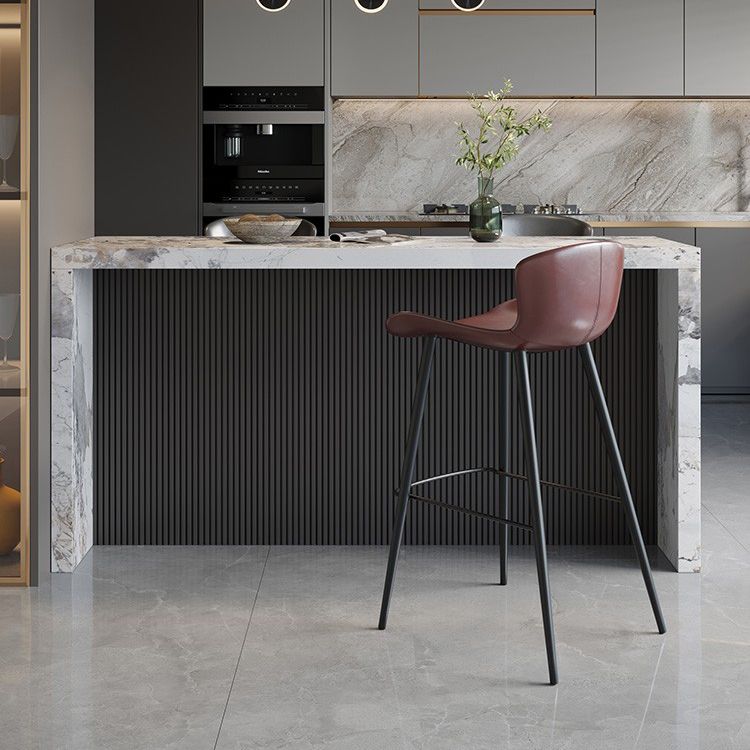 1/2 Pieces Table and Stool Set Rectangular Counter Height Set