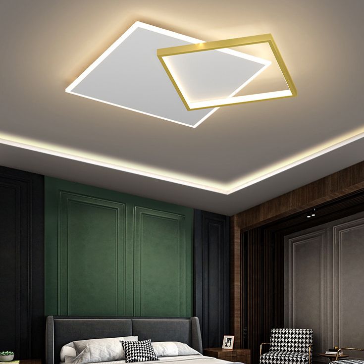 Vierkante inbouwverlichtingsarmaturen Moderne acryl inbouw