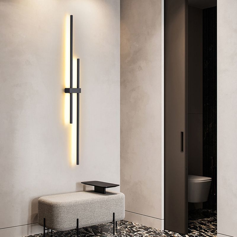 Lineare Wandbeleuchtungsvorrichtungen moderner Acryl 2 Leuchten LED -Wandlampe