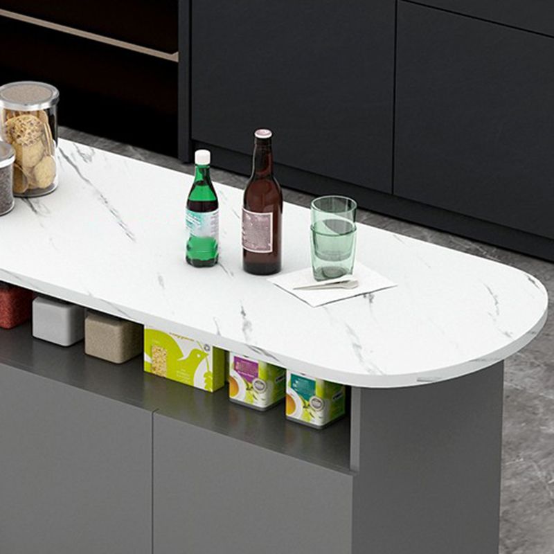Contemporary Style Specialty Wood Bar Height Pub Table for Kitchen