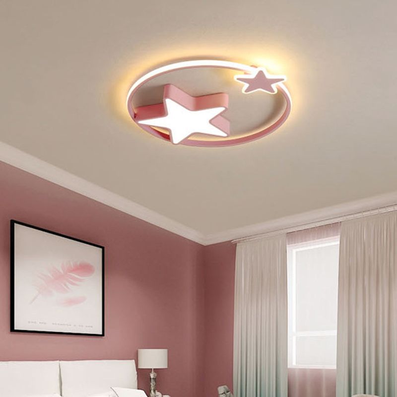 Camera da letto acrilica LED della luce del soffitto di forma dei bambini vicino all'illuminazione del soffitto