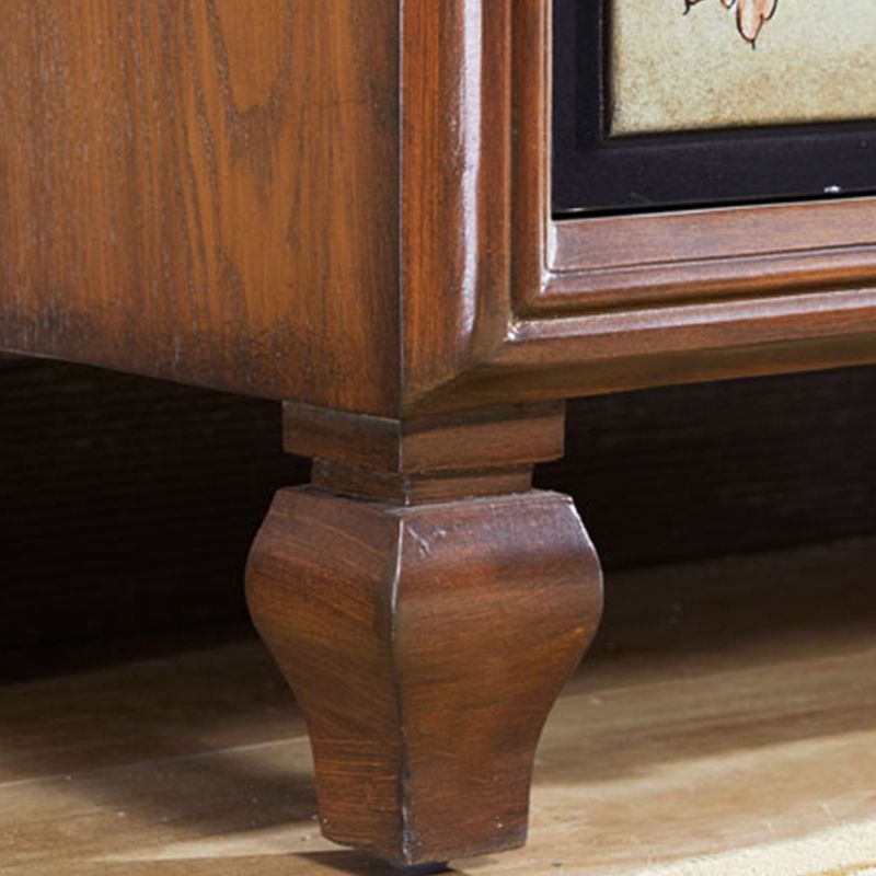 Traditional Storage Chest Solid Wood Storage Chest Dresser with 3/5/6 Drawers