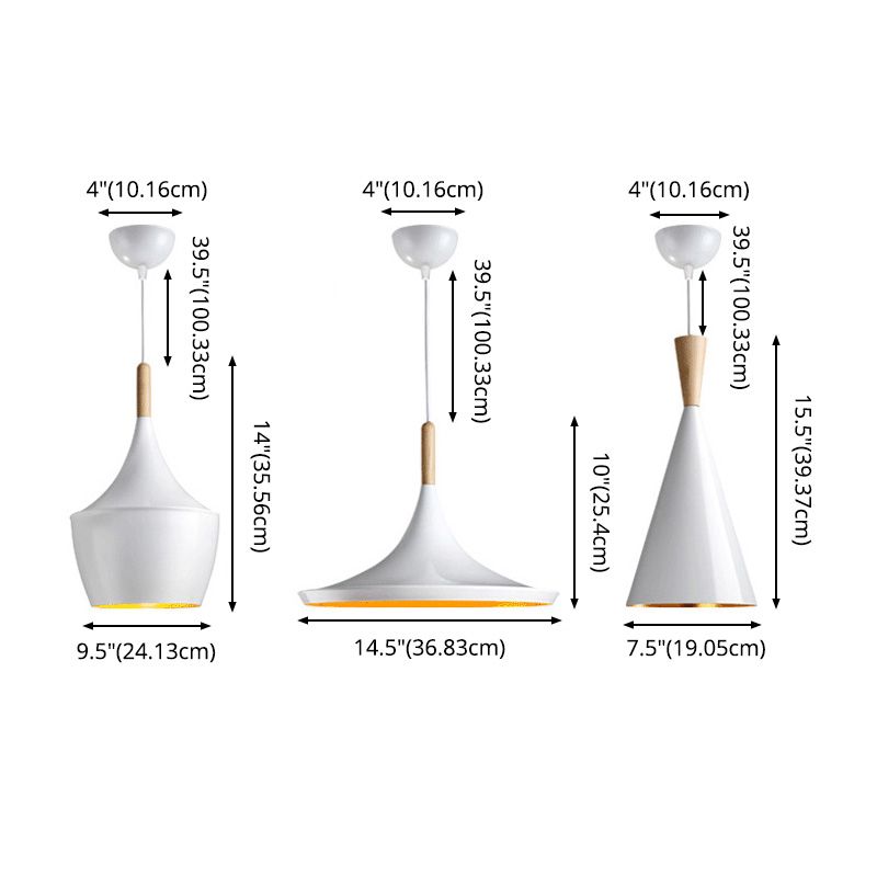 Nordic Style Macaron Color Pendant Light 1 Light Metal Hanging Light for Kitchen