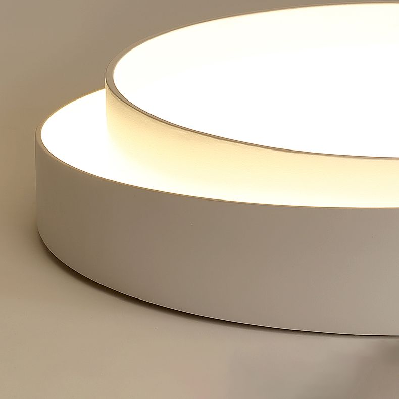 Plafonnier LED de forme ronde, moderne et Simple, luminaire de plafond, idéal pour une chambre à coucher