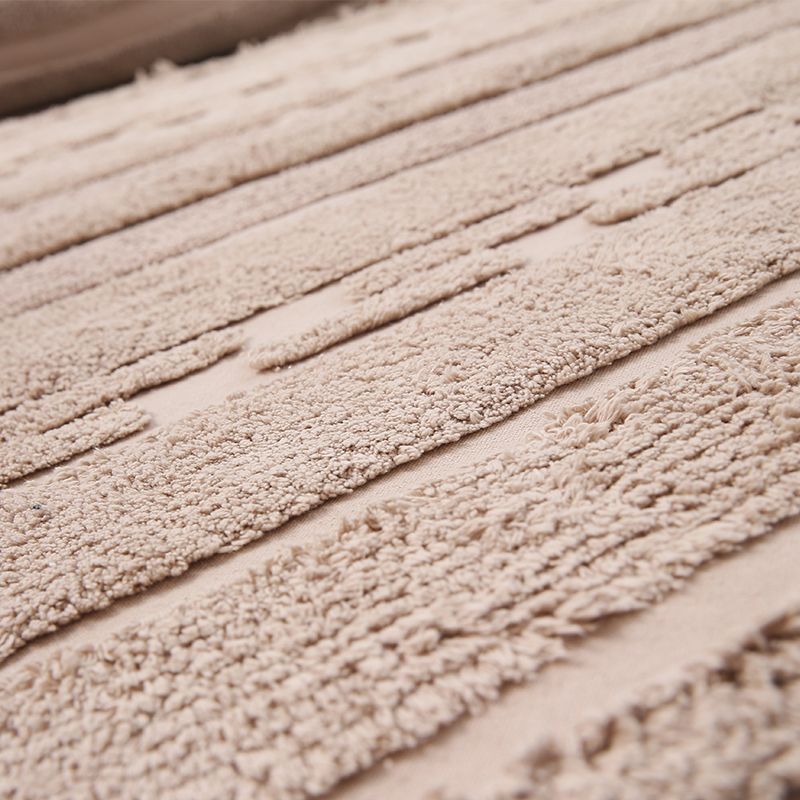 Multicolored Stripe Rug Cotton Western Area Rug Washable Stain-Resistant Easy Care Carpet for Bedroom