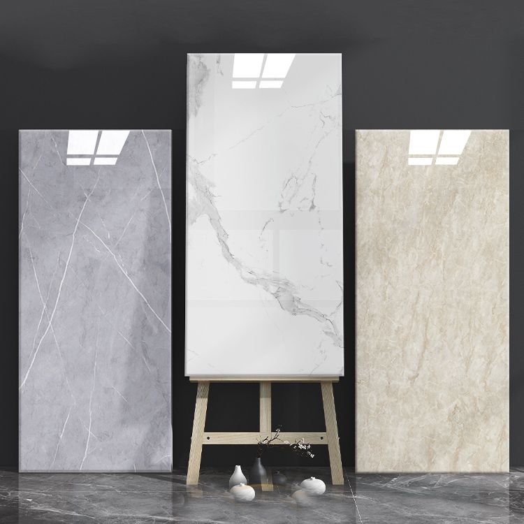 Single Tile Wallpaper Plastic Waterproof Peel and Stick Backsplash