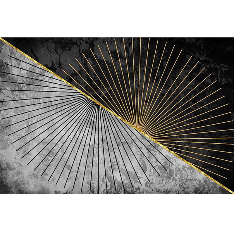 Gorgeous Polyester Rug Trendy Houndstooth Pattern Area Rug Non-Slip Backing Indoor Rug