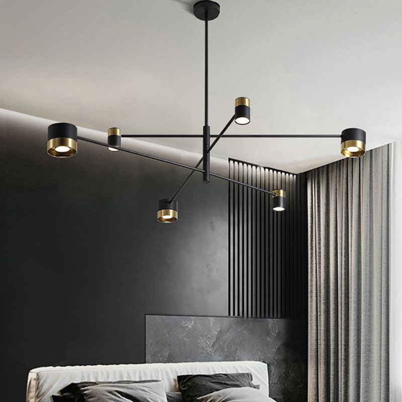 6/8 koppen plafond hanger licht postmoderne kroonluchter verlichtingsarmaturen