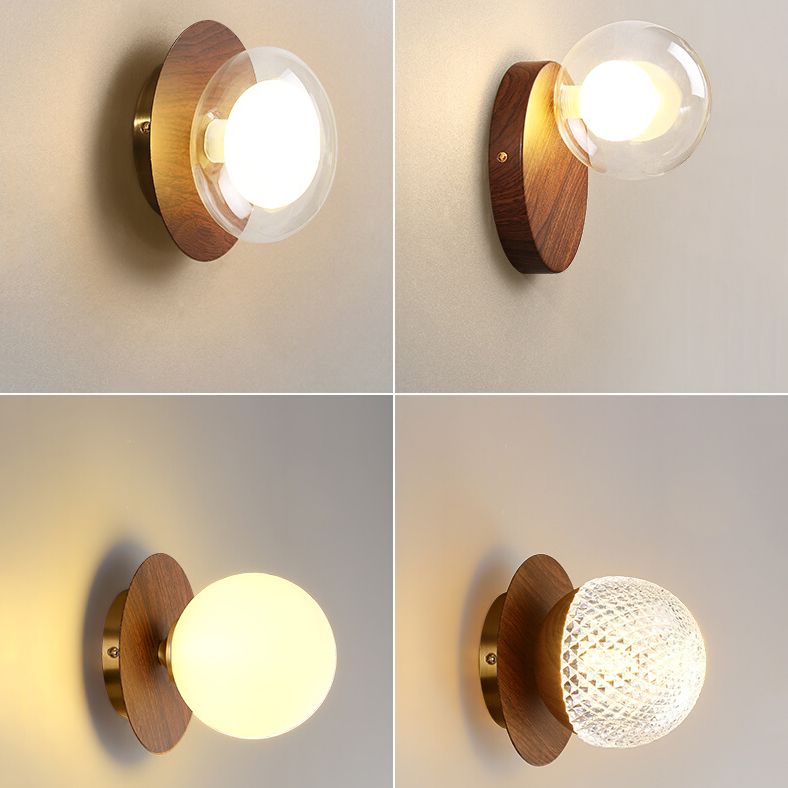 Iluminación montada en la pared estilo minimalista de pared de metal iluminación de pared