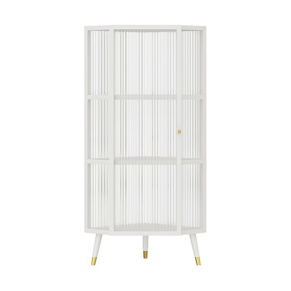 Contemporary Glass Door Buffet Sideboard Living Room Sideboard Cabinet