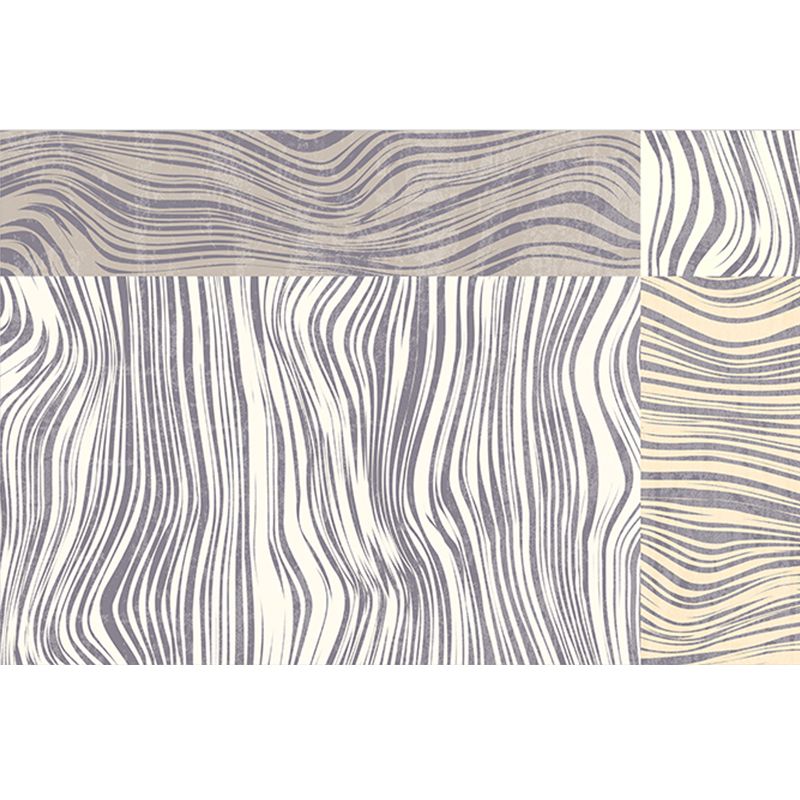 Geel modern tapijt abstract patroon polyester gebied tapijt antislip wasbaar tapijt voor woningdecoratie