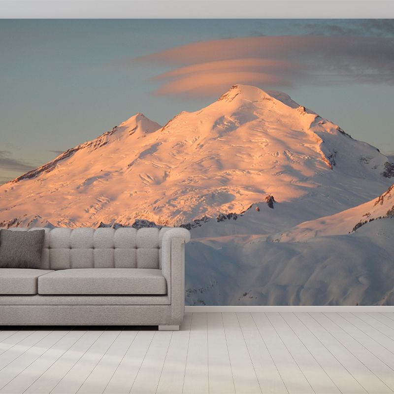 Mountain Peak Moisture-Resistant Mural Wall Decor for Sitting Room, Made to Measure
