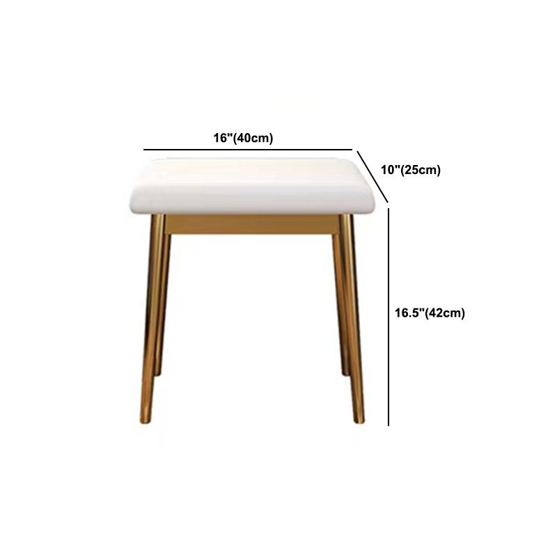 29.5" Height Wood Blue/ White Makeup Vanity with Drawers and Mirror