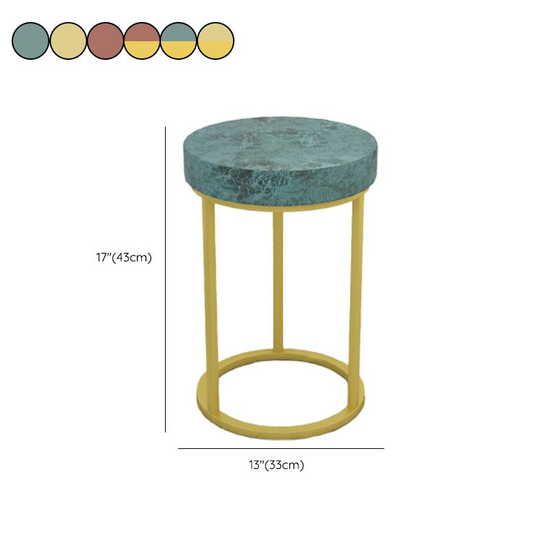 Contemporary Round Shape Standard Stain Resistant Indoor Standard