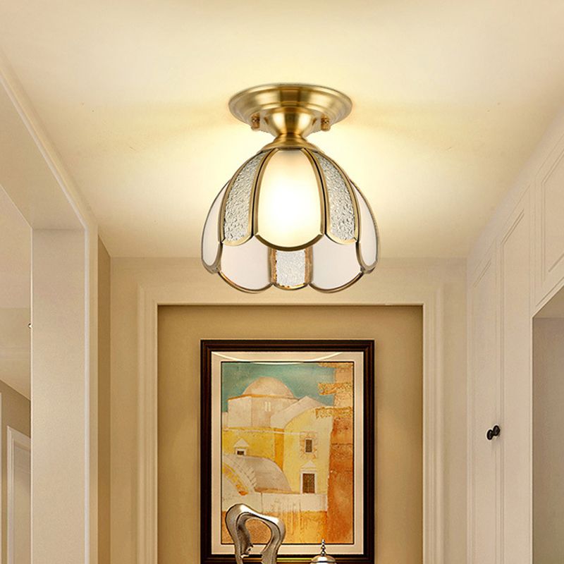 Contemporary Ceiling Light Minimalist Flush Mount Light Fixture for Bedroom