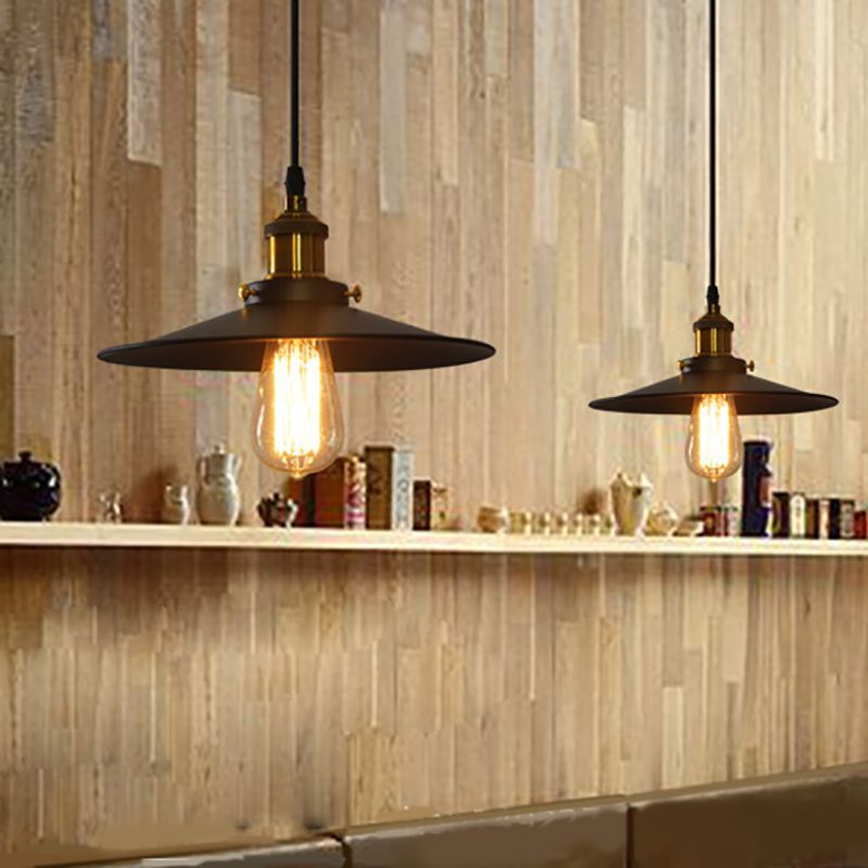 1 cilindro a cono a cono leggero Creative Creative Industrial Style Metal Cioncant per il ristorante