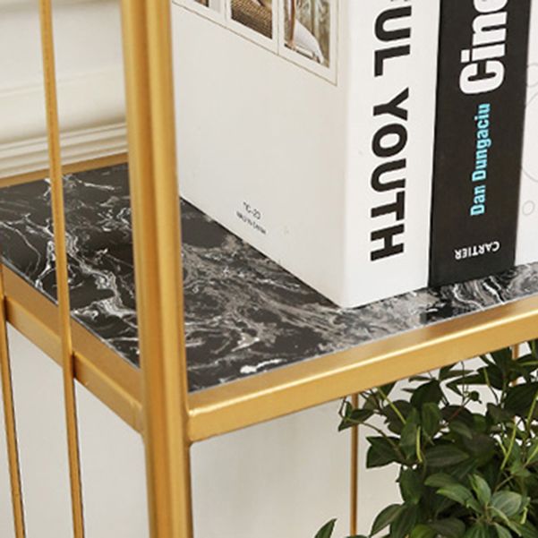 11.81"W Bookshelf Open Back Contemporary Style Bookcase for Home Office