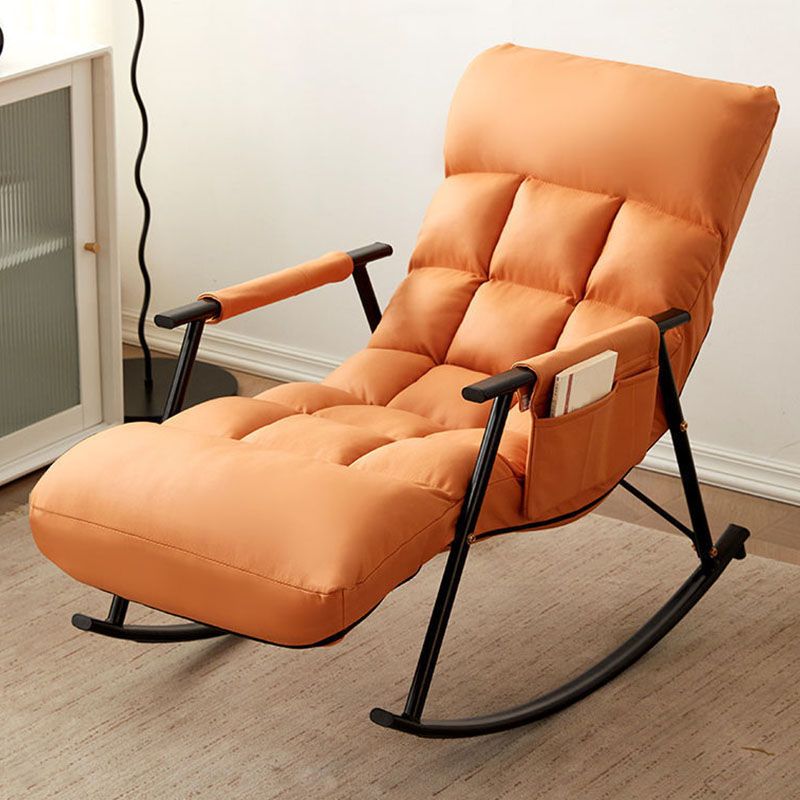 Waterproof Modern Style Single Rocker Chair Simple Chair for Living Room