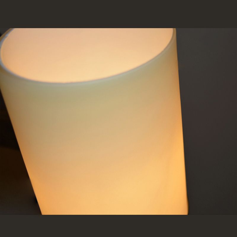 Round Solid Wood Rustic Style Chandelier Cylindrical White Glass Shade Dining Room Lighting Fixture