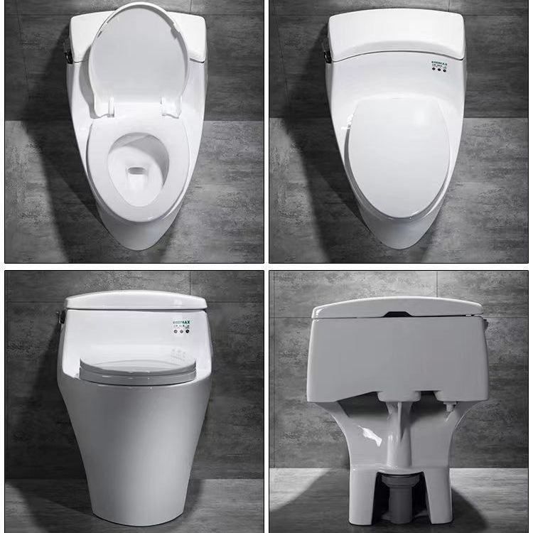 Porcelain Siphon Jet Toilet Floor Mounted One Piece Toilet Urine Toilet