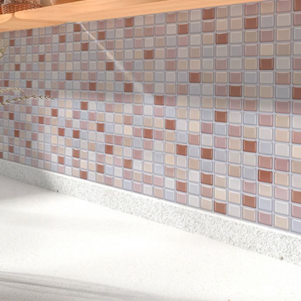 Pvc Tile Peel and Stick Tile Kitchen Waterproof Mosaic Backsplash Wall Tile