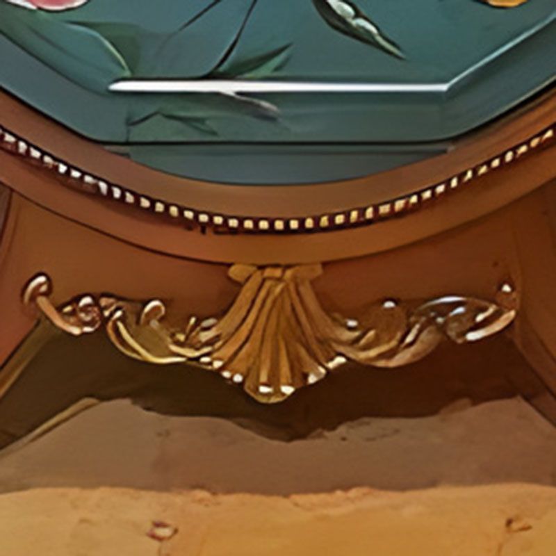 American Traditional Dresser Solid Wood Storage Chest with 3 Drawers