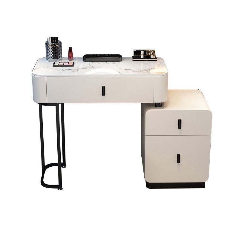 Contemporary Bedroom Vanity Dressing Table Wooden Makeup Vanity Desk with Drawer