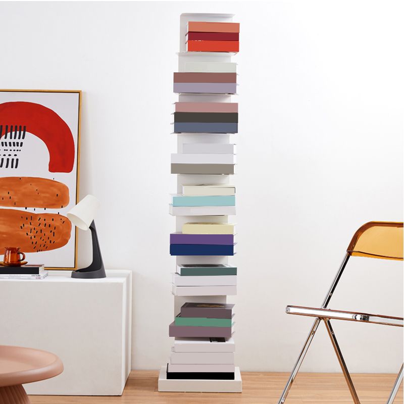 13.78"W Bookshelf Contemporary Style Invisible Bookcase for Office and Home
