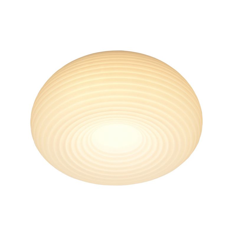 White Shaded Flush Mount Lighting Modernism LED Ceiling Light for Home