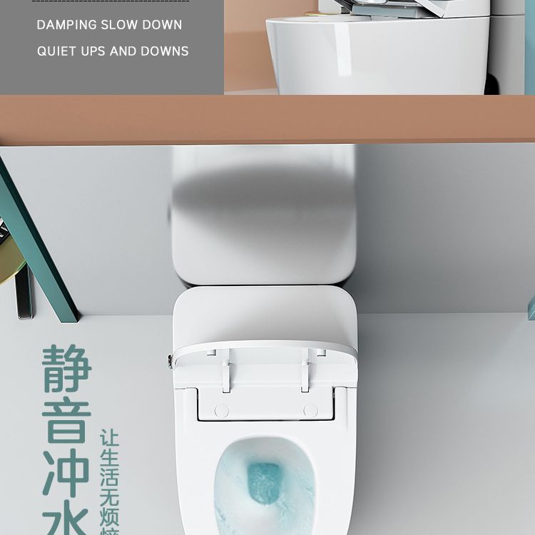 Household Concealed Tank Toilet Siphon Jet Type Toilet without Water Pressure Limit