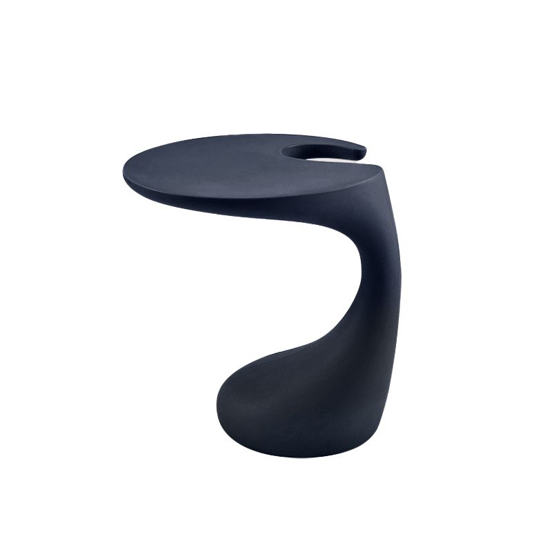 Plastic Nightstand Or End Table, Modern 21.26-Inch Tall Nightstand