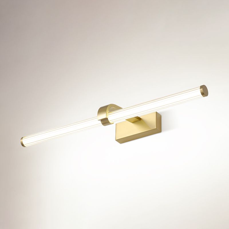 Luci da vanità LED a LED a specchio moderno con ombra acrilica