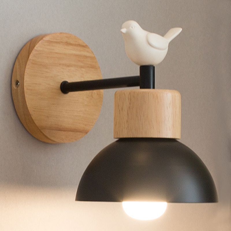 Binnen 1-bulb Down Light Wall Sconce Lighting, Simple SCONCE LIMMUTE MET HOUDEN TOP