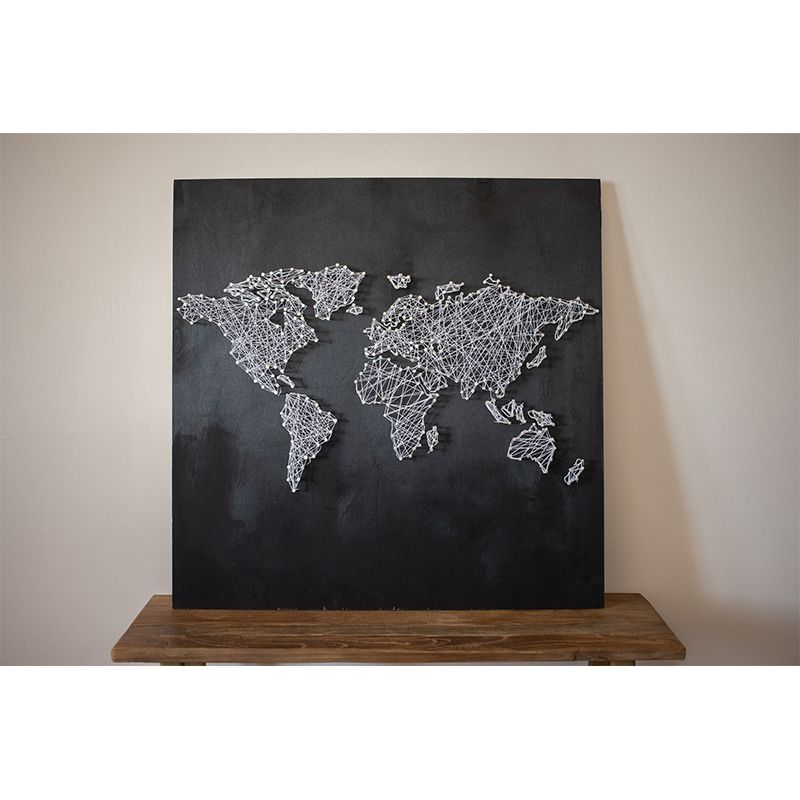 Photography Stain Resistant Mural Wallpaper Map Indoor Wall Mural